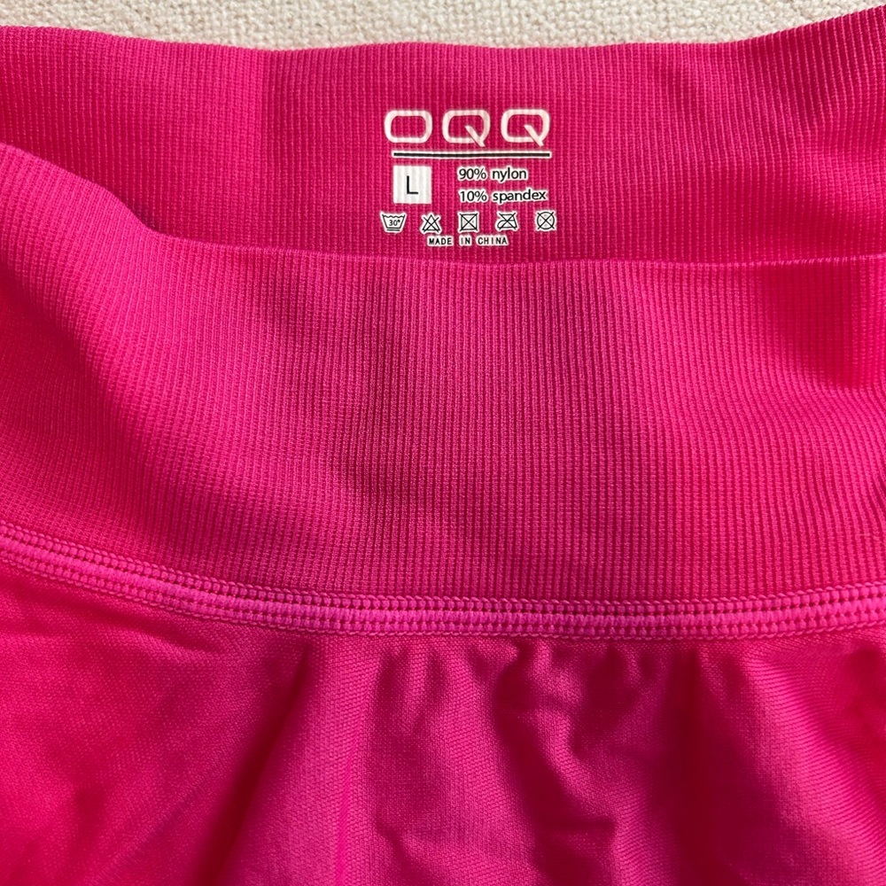 OQQ Pink skort